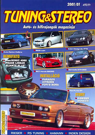 A 2001. janu�ri sz�m c�mlapja