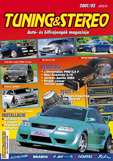 A 2001. febru�ri sz�m c�mlapja