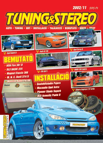 A 2002. Novemberi sz�m c�mlapja