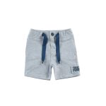 On Construction szürke pamutbermuda 1